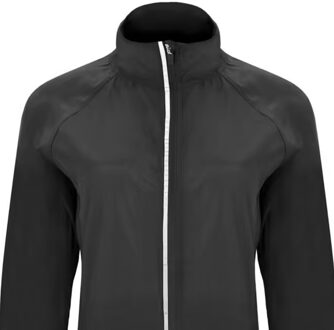 Dames glasgow packaway slim windjack Zwart - M