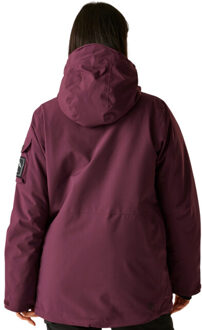 Dames gnarly waterdichte ski jas Paars - 36