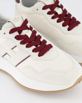 Dames h641 sneaker /bordo Wit - 38,5
