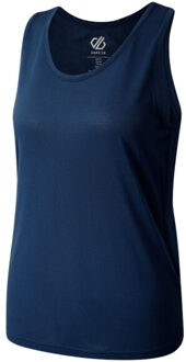 Dames harmonic vest met rugprint Blauw - 40