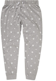 Dames heather stars cuffed joggingbroek Grijs