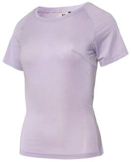 Dames heria training t-shirt met korte mouwen Paars - XS