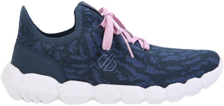 Dames hex-at gebreide gerecycleerde trainers Grijs - 40,5