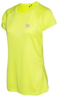 Dames hida t-shirt met korte mouwen Groen - XS