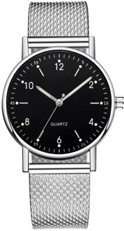 Dames High-End Quartz Horloge Roestvrij Staal Lichtgevende Wijzerplaat Leisure Horloge Vrouwen Mode Leisure Ronde Horloge Pagani