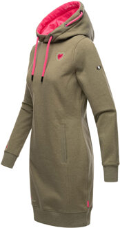 dames hoodie jurk Kirschblüte – Stijlvol & Comfortabel Groen