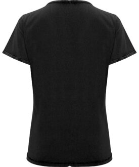 Dames husky t-shirt Zwart - XXL