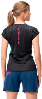 Dames ileno t-shirt Zwart - L