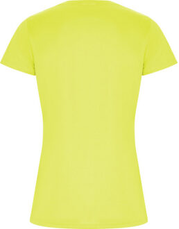 Dames imola sport t-shirt Geel - L