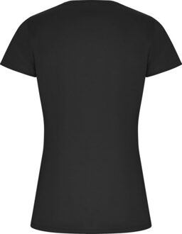 Dames imola sport t-shirt Zwart - XL