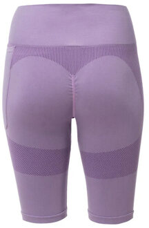 Dames ingel legging shorts - maat S Paars