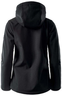 Dames iver softshell waterdichte jas Zwart - M