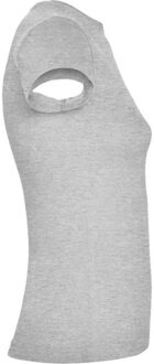 Dames jamaica t-shirt met korte mouwen - maat M Grijs