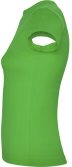 Dames jamaica t-shirt met korte mouwen - maat XL Groen
