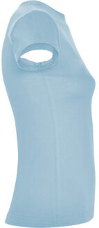 Dames jamaica t-shirt met korte mouwen - maat XXXL Blauw