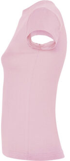 Dames jamaica t-shirt met korte mouwen Roze - S