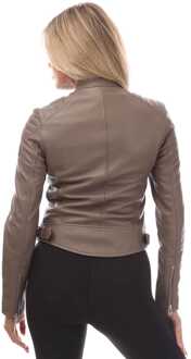 Dames Jas Belstaff Mollison in Bruin