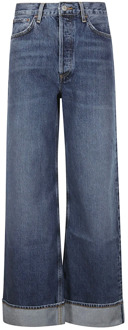 Dames Jeans in Control (Biologisch Katoen) Agolde , Blue , Dames - W26