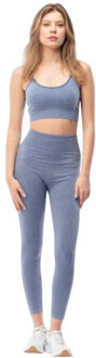 Dames jeax sportbeha - maat S Blauw