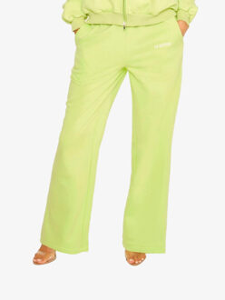 Dames joggingbroek essential straight leg pistache Geel - 36