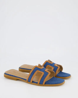 Dames joy slipper jeans Blauw - 38