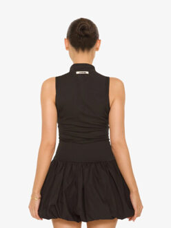 Dames jurk mini bubble Zwart