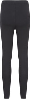 Dames Katoenmix Middelzware Leggings (Verpakt per 2) (Zwart)