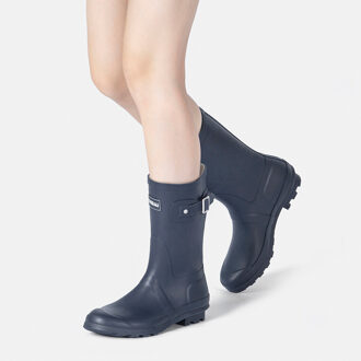 Dames kniehoge regenlaarzen Navy - EU 38 / UK 5