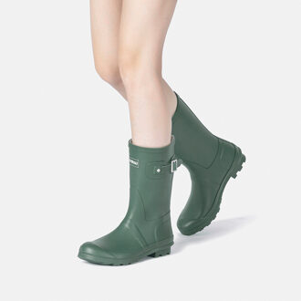 Dames kniehoge regenlaarzen Olijf - EU 37 / UK 4