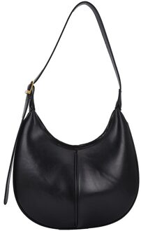 Dames Knoedel Tas Kleine Persoonlijkheid Dames Handtas Wit Dames Kunstmatige Lederen Schoudertas Kleine Jeugd Dagelijkse Tas zwart