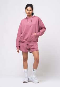 Dames kort trainingspak vrije tijd Roze