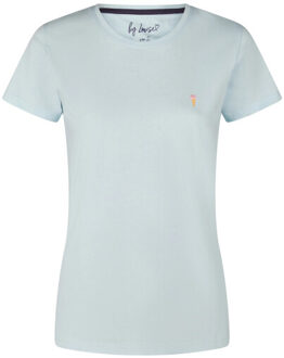 Dames korte pyjama set shortama ice cream Lichtblauw - XL