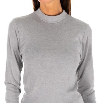 Dames lange mouwen t-shirt 1625-M - maat EU 44 / UK 16 Grijs