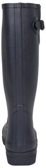 Dames Lange Rubber Wellingtonlaarzen (Marineblauw) Navy