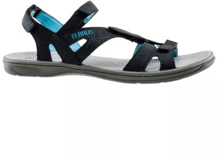 Dames laren sandalen Zwart - 36