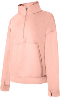 Dames laura whitmore recoup ii half zip sweatshirt Roze - 38
