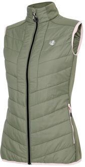 Dames liven baffled gilet Groen - 40