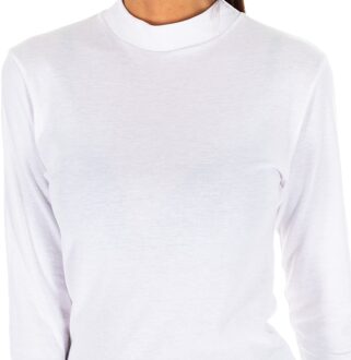 Dames long sleeve t-shirt 1625-M - maat EU 40 / UK 12 Wit