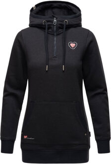 dames longsleeve hoodie Zauberelfe – Lang & Comfortabel Blauw - S