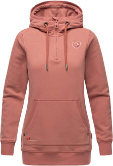 dames longsleeve hoodie Zauberelfe – Lang & Comfortabel Roze - S
