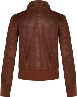 Dames MA-1 Varsity bomberjack-Modbury Bruin - EU 44 / UK 16