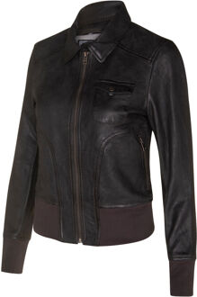 Dames MA-1 Varsity bomberjack-Modbury - maat EU 40 / UK 12 Grijs