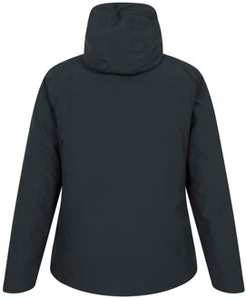 Dames Mallory Korte Waterdichte Gevoerde Jas (Zwart) - maat EU 44 / UK 16