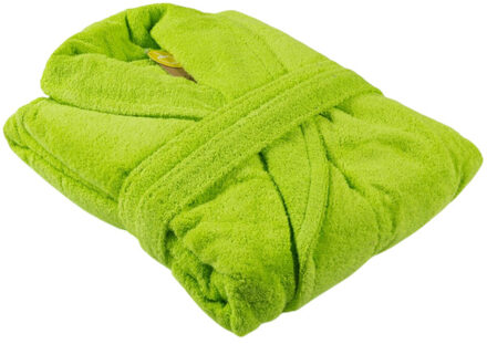 Dames mantel met sjaalkraag Groen - XXS