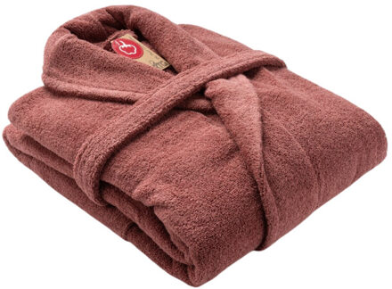 Dames mantel met sjaalkraag - maat XXXL Roze