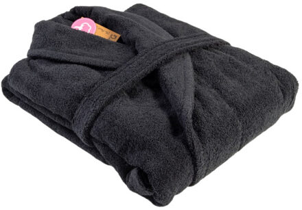 Dames mantel met sjaalkraag - maat XXXL Zwart