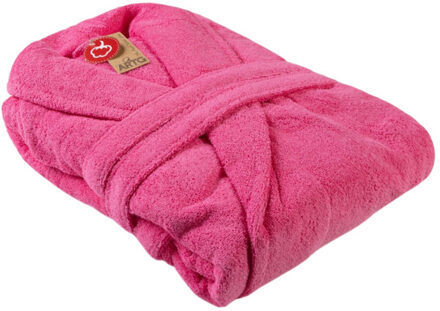 Dames mantel met sjaalkraag Roze - XXL