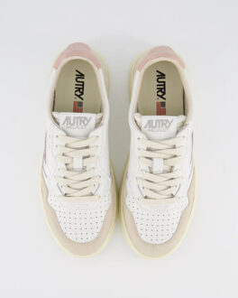 Dames medalist sneaker /suede Wit - 38