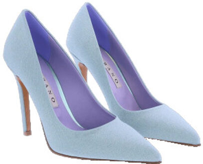 Dames mesch pump Blauw - 37