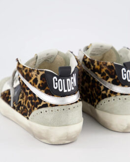 Dames mid star horsy sneaker Beige - 38